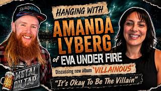 EVA UNDER FIRE'S Amanda Lyberg Talks New Album 'Villainous', Nu-Metal Roots & Maria Brink Collab!