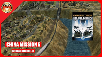 C&C: Generals - China Mission 6: Dead in Their Tracks [Brutal Difficulty / Patch 1.08] 4K