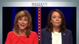 Washington State Debate Coalition – US Senate Debate, Pacific Lutheran Univ., Tacoma - Oct. 8, 2018