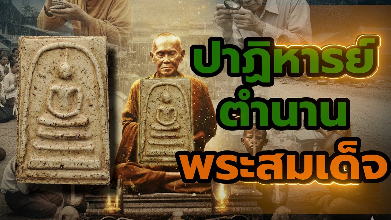 ปาฏิหารย์ ตำนานพระสมเด็จ #พระสมเด็จ #พระสมเด็จวัดระฆัง #พระสมเด็จวัดระฆังพิมพ์ใหญ่ #ประวัติพระสมเด็จ