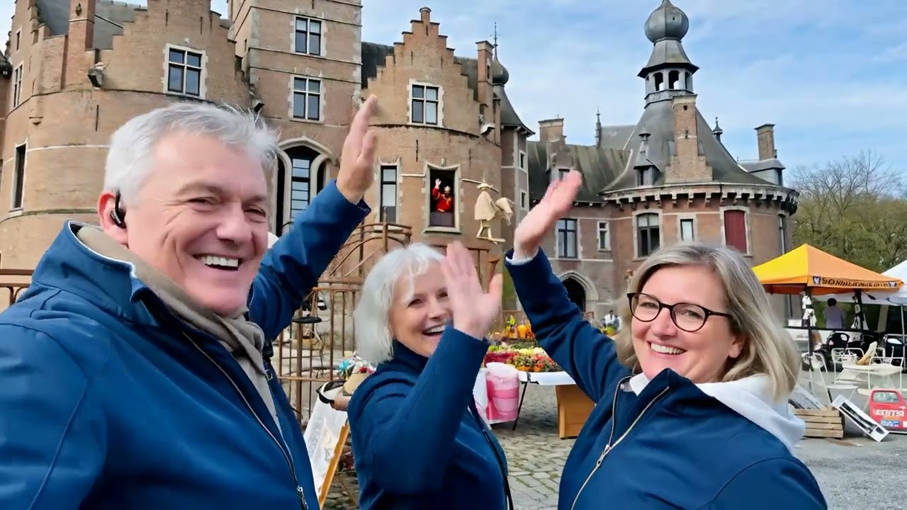 AI gegenereerde eventvideo op basis van foto’s voor Tuinbeurs Ooidonk met kasteel en tuinsetting
