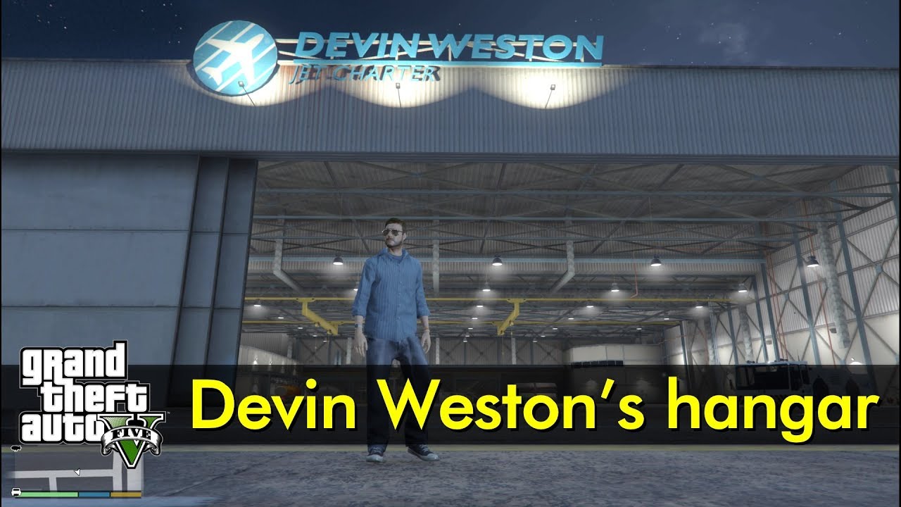 Devin Weston S Hangar The Gta V Tourist Youtube