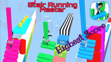 Stair Running Master - GamePlay All Levels Android, iOS. Level - 11 to 20.