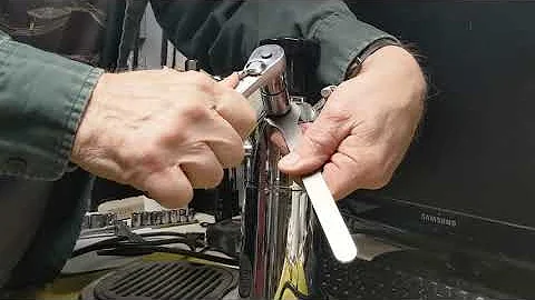 La Pavoni Boiler Safety Valve Removal