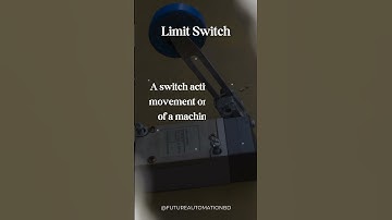 What is a Limit Switch? | Position Detection Made Easy! #shorts #automation  #industrialautomation