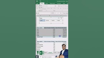 How to add slicer in excel #excel #exceltutorial #exceltricks #exceltutorial