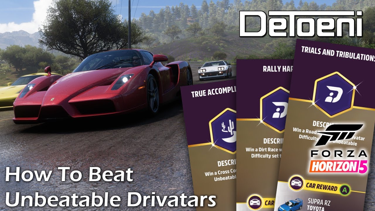 How To Beat Unbeatable Drivatars Forza Horizon 5