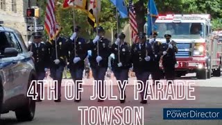 4th Of July Parade : Towson Highlights