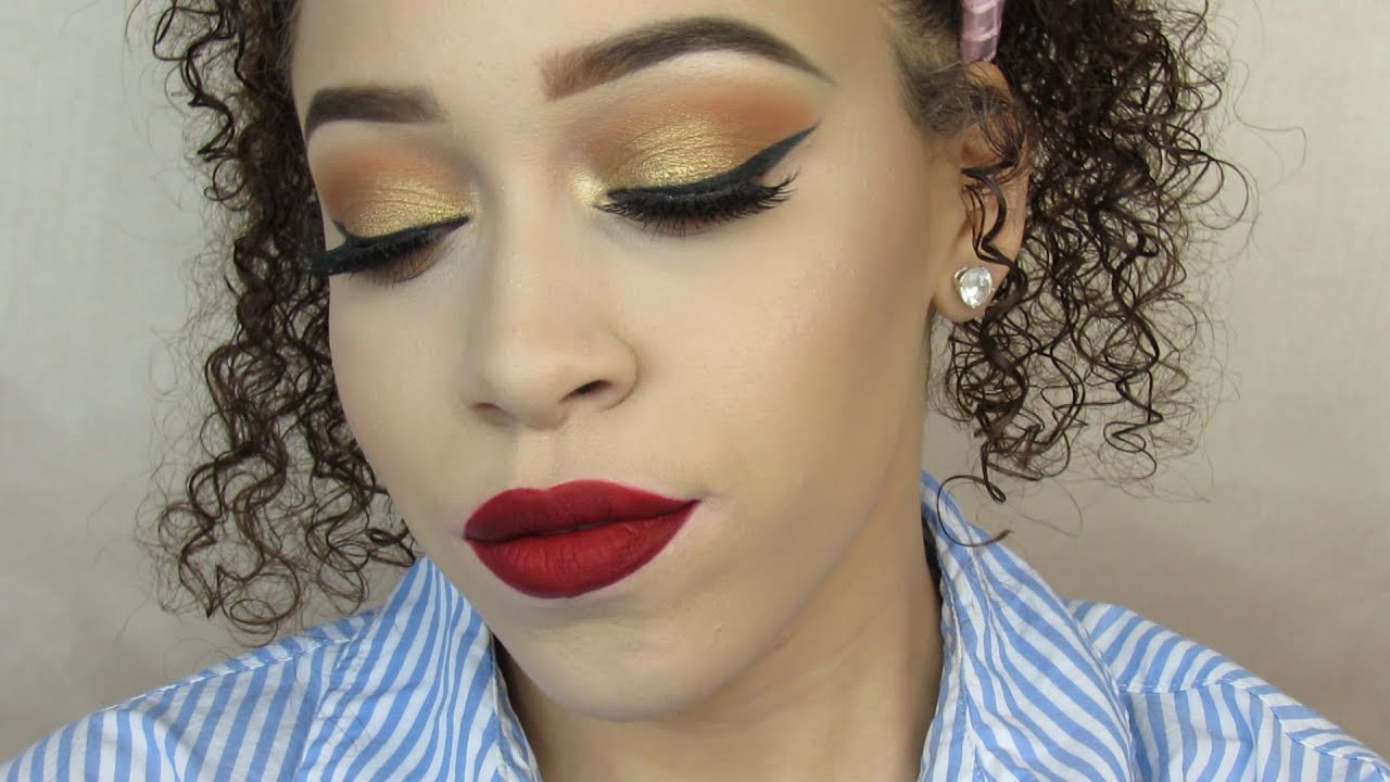 Pinup Makeup for Day & Night Tutorial | JustJasmine24