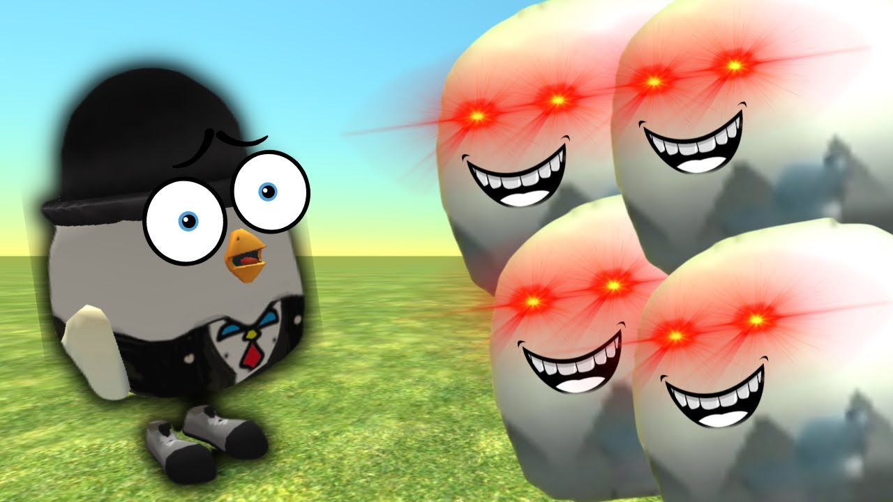 When You Play Chicken Gun At Night!! 😱