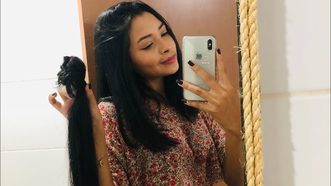 Como cortei meu cabelo sozinha em casa| fiz long bob sozinha| será que deu errado😩