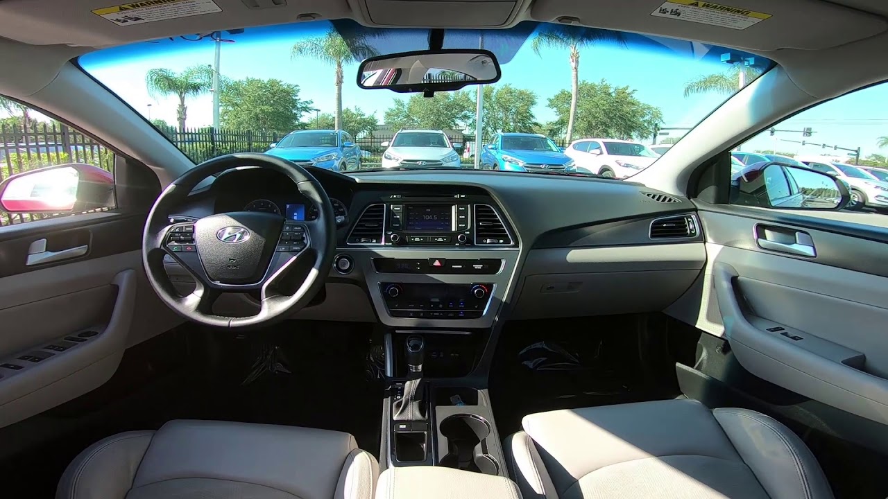 2015 Hyundai Sonata Sport Interior