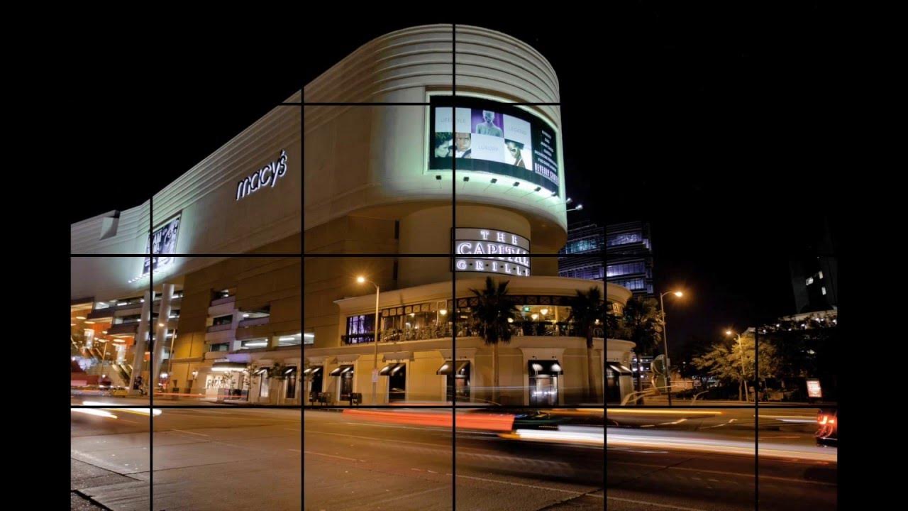 Beverly Center Store Directory Map Guide -  
