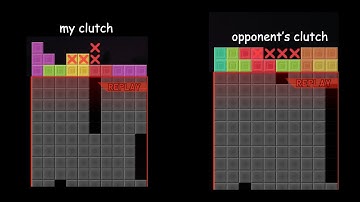TETR.IO Tetra League - A clutch line clear from both players in the same round!