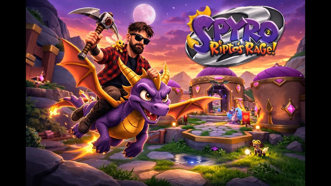 Spyro 2 Ripto’s Rage PS1 — Glimmer 100% с первого раза | Секретная платформа | Русская версия