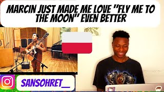 Fly Me To The Moon - Marcin (Live Solo Guitar) | REACTION