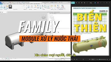 Family Revit - Bồn Composite Xử Lý Nước Thải