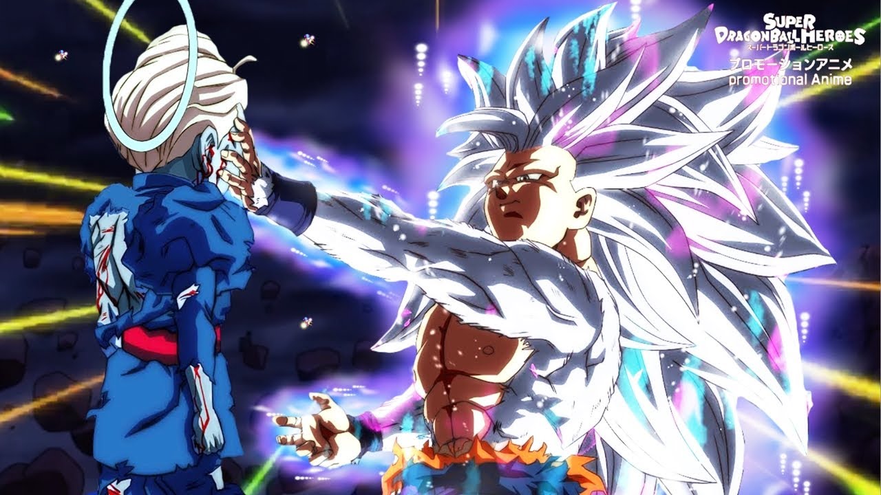 Super Saiyan Infinity Goku vs. True Form Daishinkan 