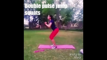 Double pulse jump squats 2