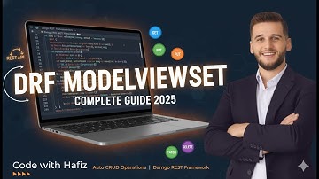 Django REST Framework ModelViewSet Tutorial | Interview + Practical Task | Code With Hafiz