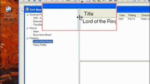 C# Edge 134 - CAX 09 - C# TreeView-Listview Interfacing