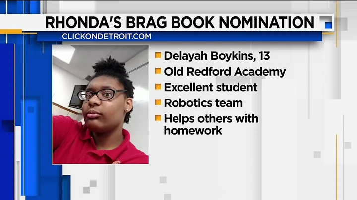 Rhonda's Brag Book: Delayah Boykins