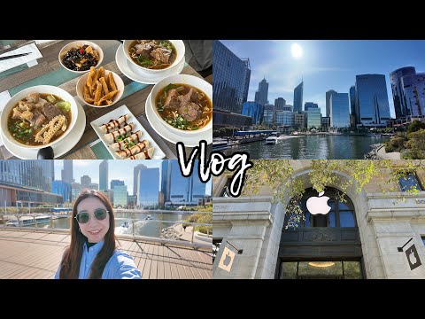 Perth｜滿滿的美食｜新開幕Apple｜伊莉莎白堤岸