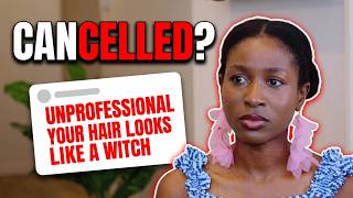 MEDICAL DOCTOR getting CANCELLED for WEARING NATURAL HAIR. Which natural hairstyles are professional