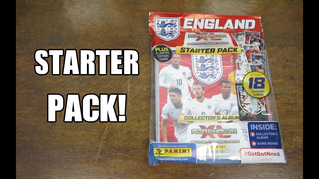 England 2016 Adrenalyn XL STARTER PACK OPENING! UEFA Euro 2016