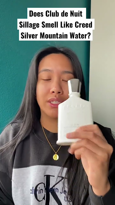 Club de Nuit Sillage Smell Like Creed Silver Mountain Water?