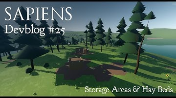 Sapiens Devblog #25 - Storage Areas & Hay Beds
