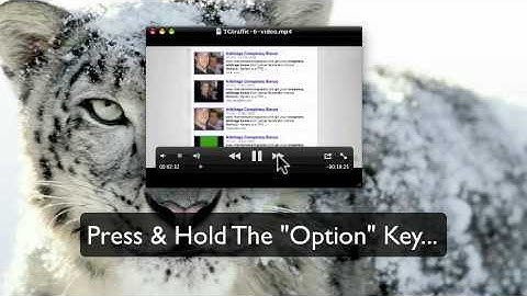 How To Speed Up Quicktime Playback