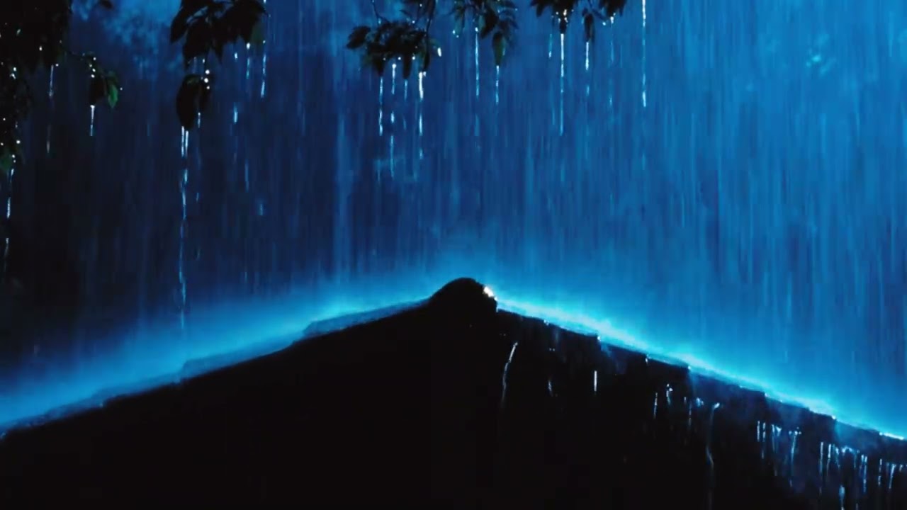 Heavy Rain & Thunder on a Tin Roof at Night | Deep Sleep Sounds