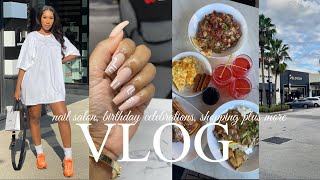 VLOG| CAR RANT + BIRTHDAY CELEBRATIONS + VISITING JACKSONVILLE FL + NEW NAILS + MORE