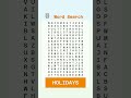 #shorts Word Search 05/26/2026