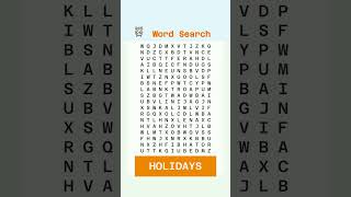 #shorts Word Search 05/26/2026
