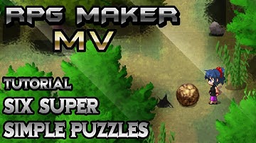 RPG Maker MV Tutorial: Super Simple Puzzles!