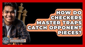 How Do Checkers Master Traps Catch Opponent Pieces? - The Board Game Xpert