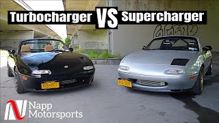 Which Boost is Best? (Miata) - Turbocharged VS Supercharged