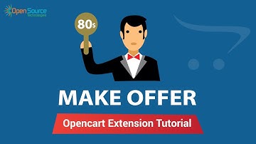 Make Offer- An OpenCart Extension Video Tutorial