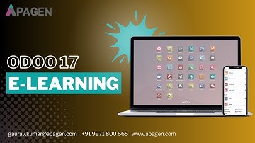 Odoo 17 E-Learning Management System | Apagen Solutions Pvt. Ltd.