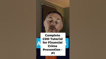 CDD Explained  Your Guide to Customer Due Diligence - P1