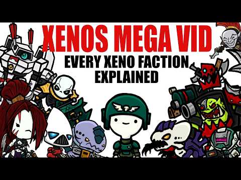 XENO MEGA VIDEO: Every Xeno Explained | Warhammer 40k Lore
