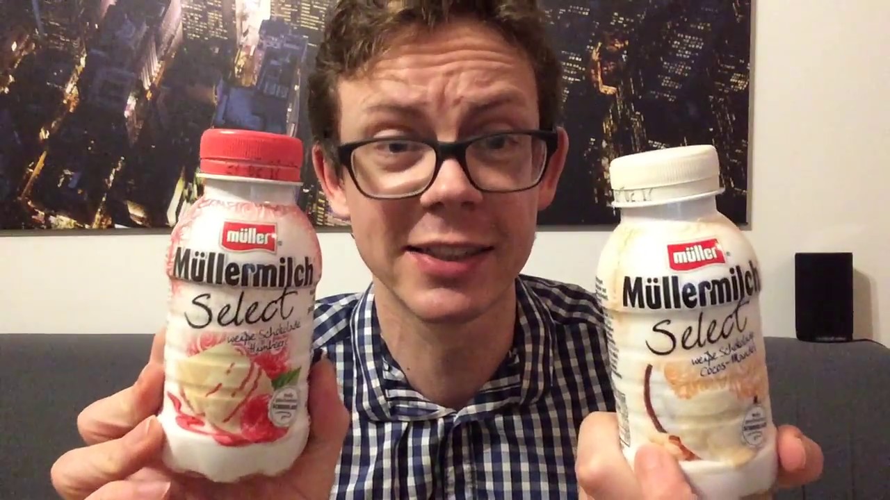 Wie Sieht Das Muh In Der Müllermilch Aus Müllermilch Select weiße Schokolade: Kokos Mandel & Himbeere im Test
