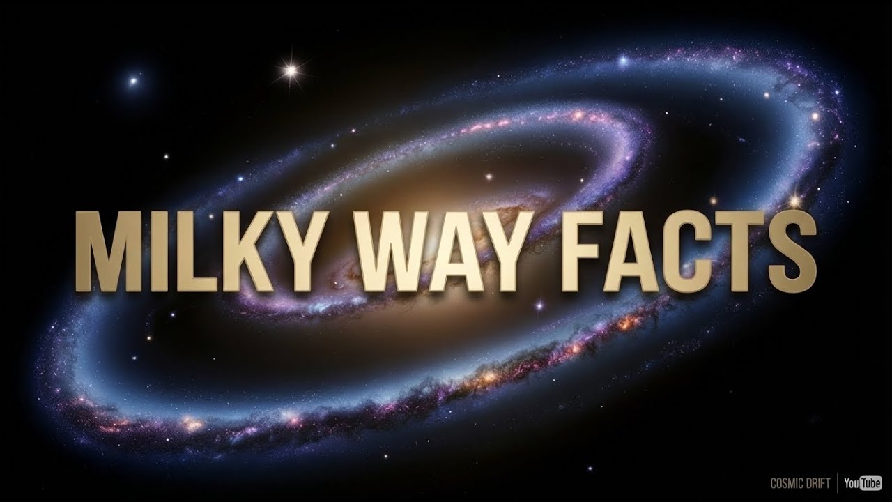 100 Facts About the Milky Way Galaxy | A Calm Journey Through Space ...