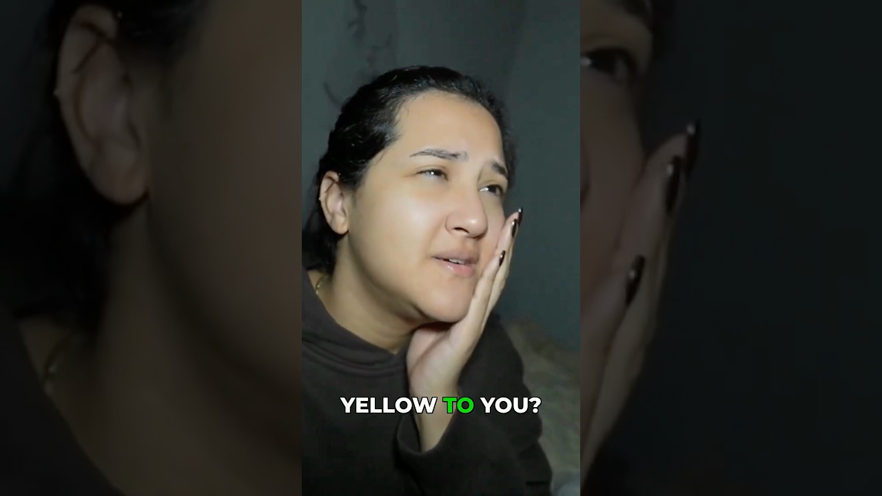 Она так сильно заболела, что начала желтеть.