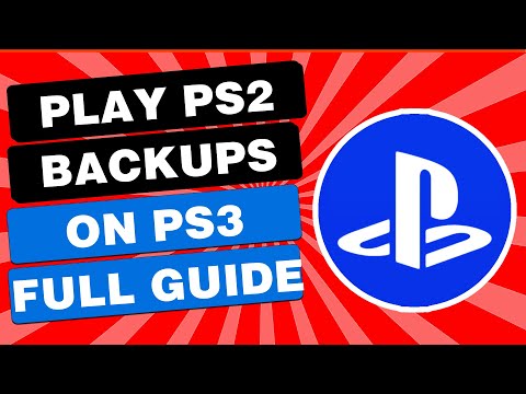 Play PS2 Games On PS3 Jailbreak CFW Over USB FTP Or Disc