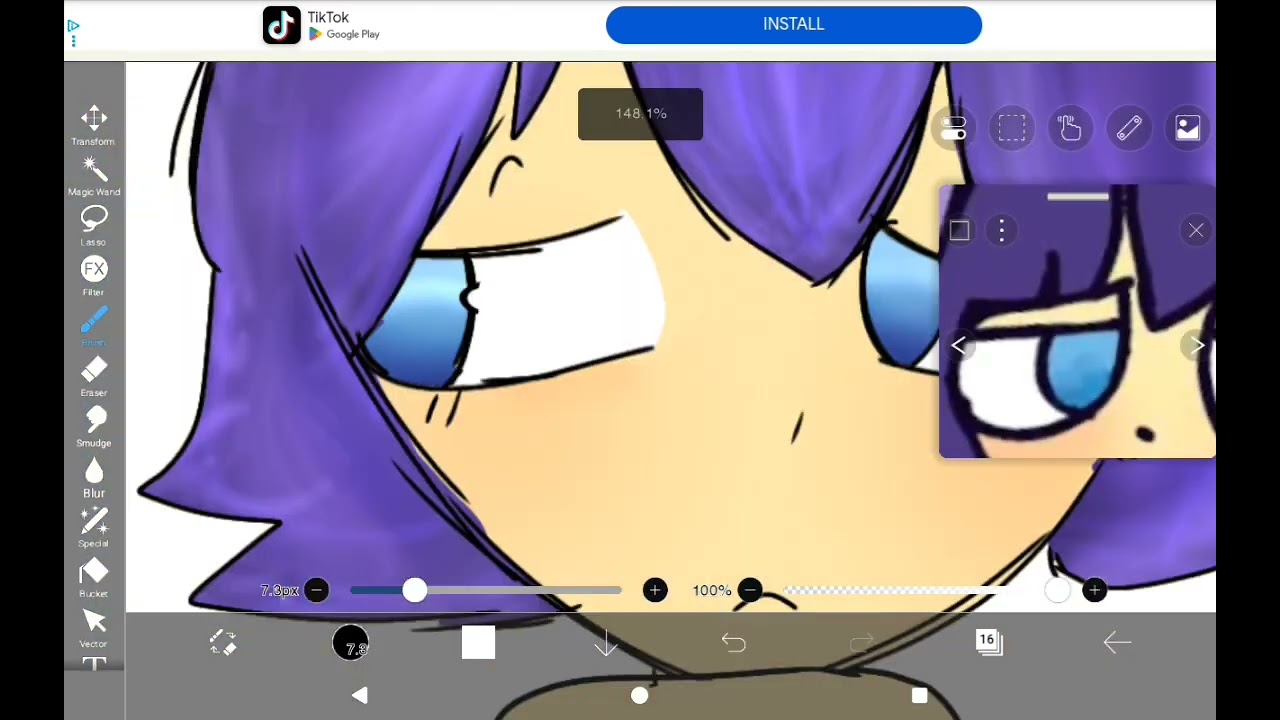 ✨Eye shading tutorial✨ ft: my oc sage :3