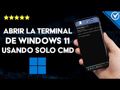 ¿Cómo abrir la terminal de WINDOWS 11 usando solo CMD? - Aprende fácil
