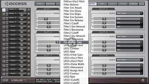 Virus TI - Effects - 08 - Vowel Filter